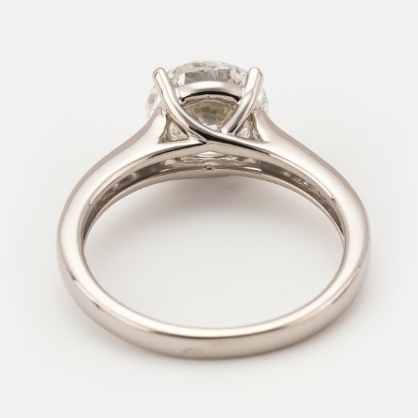 Fine Jewels of Harrogate Contemporary 1.12 Carat Round Brilliant Cut Diamond Solitaire Engagement Ring
